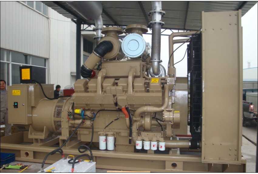 武冈应急800kw康明斯高压系列柴油发电机组